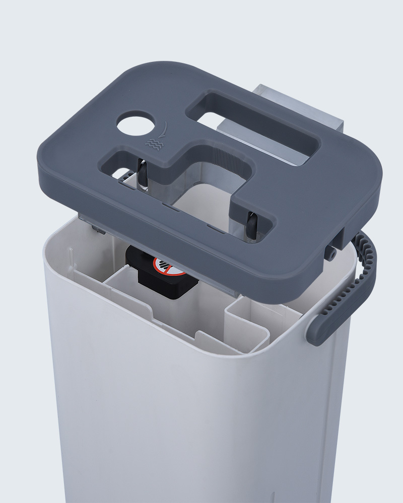 Mopx Mini-Flachmopp-Eimer-Set für den Nass- und Trockengebrauch