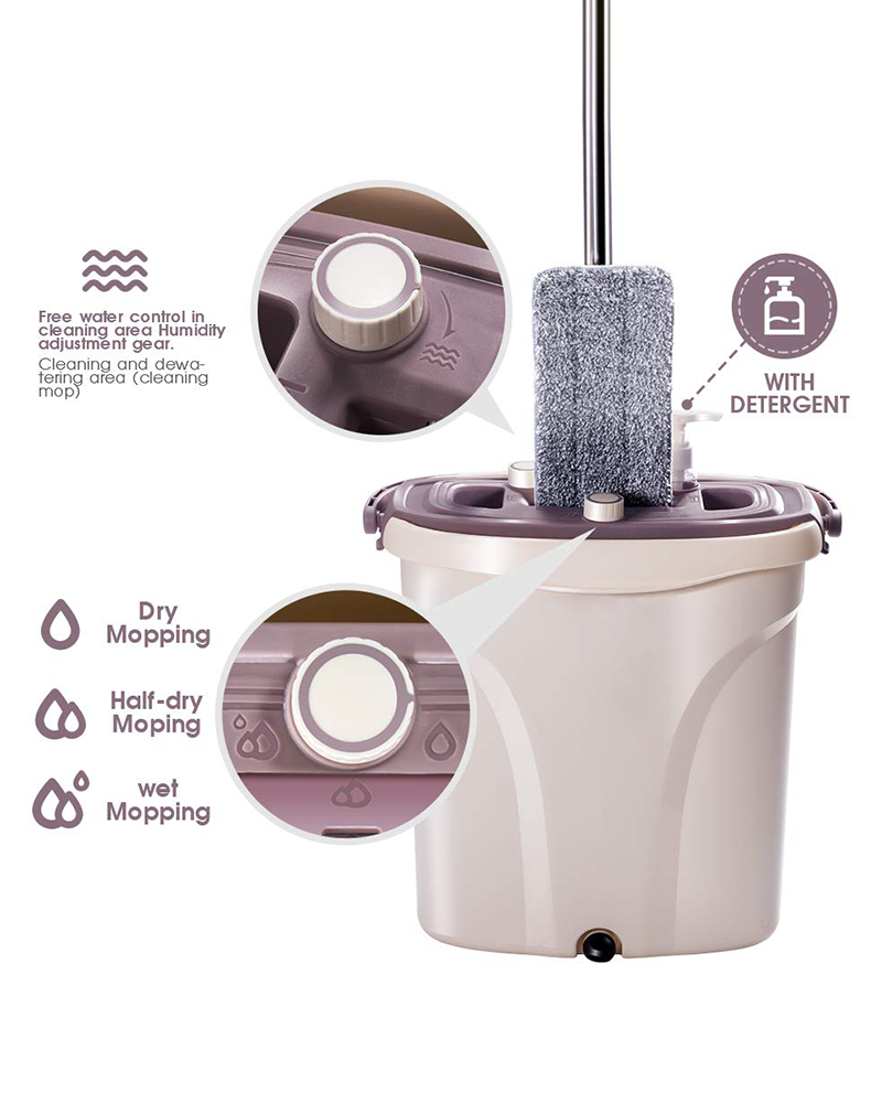 Mopx Dual Zone Dual Control Schmutzwasser-Trenn-Mopp-Eimer-Set